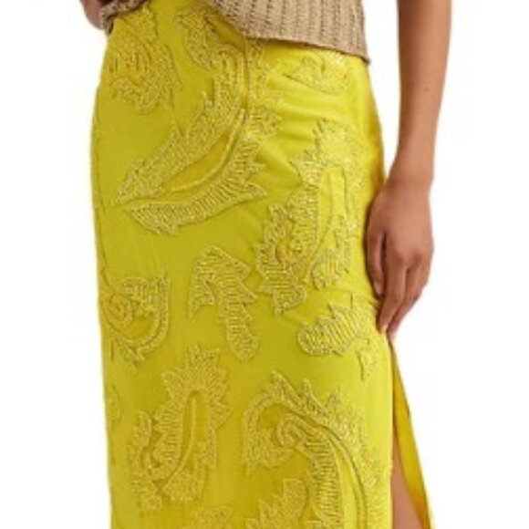 Ralph Lauren Dresses & Skirts - Lauren Ralph Lauren Women’s Beaded Mesh Midi Skirt SZ10‎